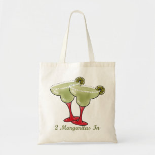 2 Margaritas In Tote Bag