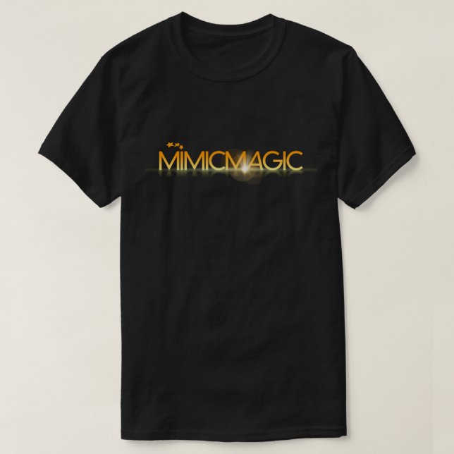 2 Mimicmagic Men's Basic Dark T-Shirt (Design Front)