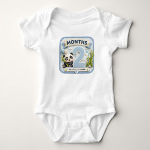 2 Month Baby Milestone Bodysuit