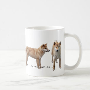2 mugs for Japanese Shiba Inu