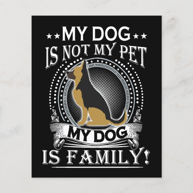 2 My Dog Is Not My Pet My Dog Is Family (Front)