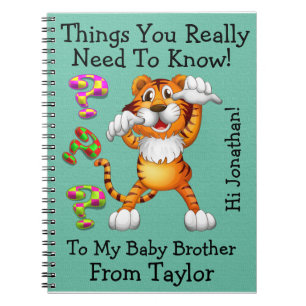 #2 New Big Brother / Sister - Notes to the Baby Notebook