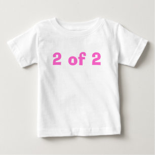 2 of 2 - Customised Baby T-Shirt
