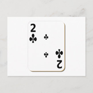 2 of Clubs Playing Card