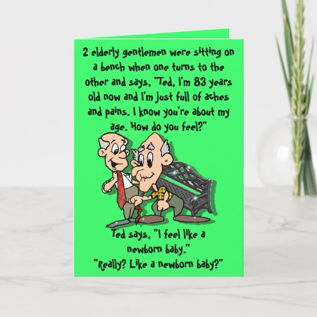 2 Old Men Card (Front)