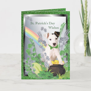 2. Original Jack Russell Health Luck Happiness Card