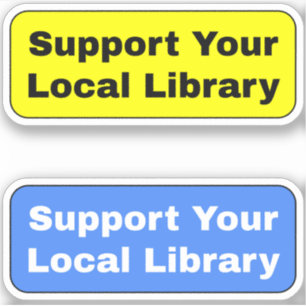 2-Pack - Support Your Local Library