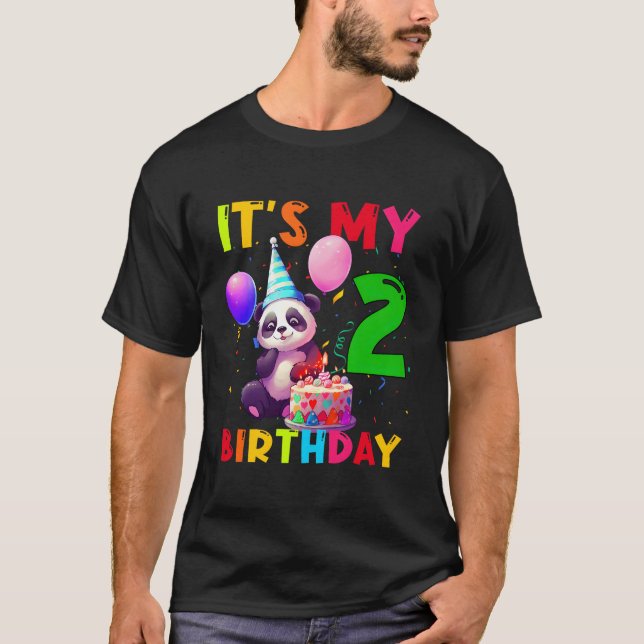 2 Panda 2Nd Panda T-Shirt (Front)
