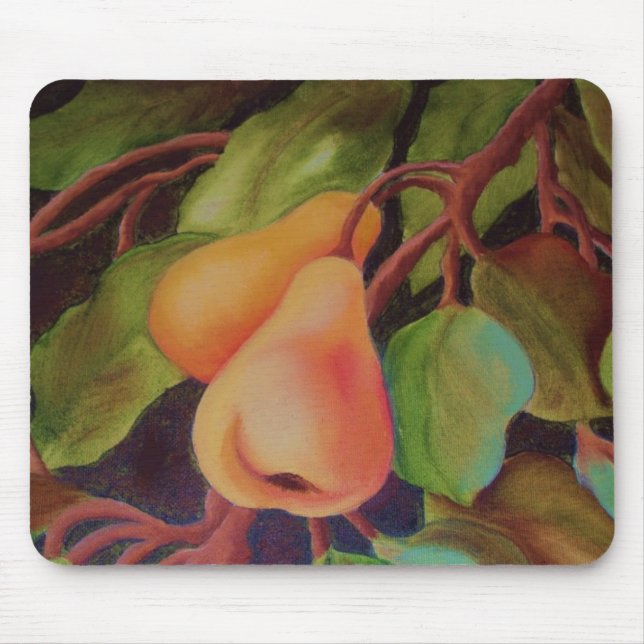 2 pears mouse mat (Front)