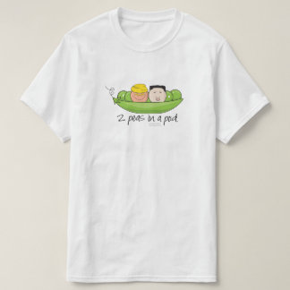 2 Peas in a pod - Add your own text! T-Shirt