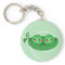 2 PEAS in a POD - keychain