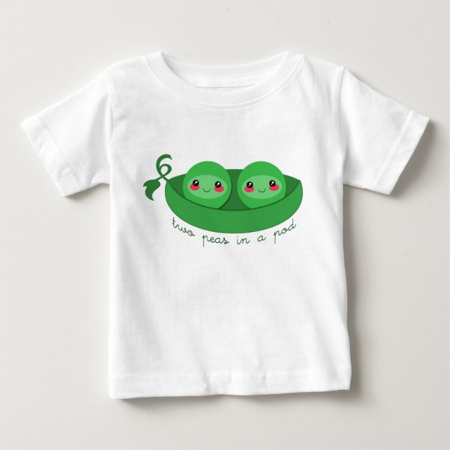 2 PEAS in a POD - t-shirt (Front)