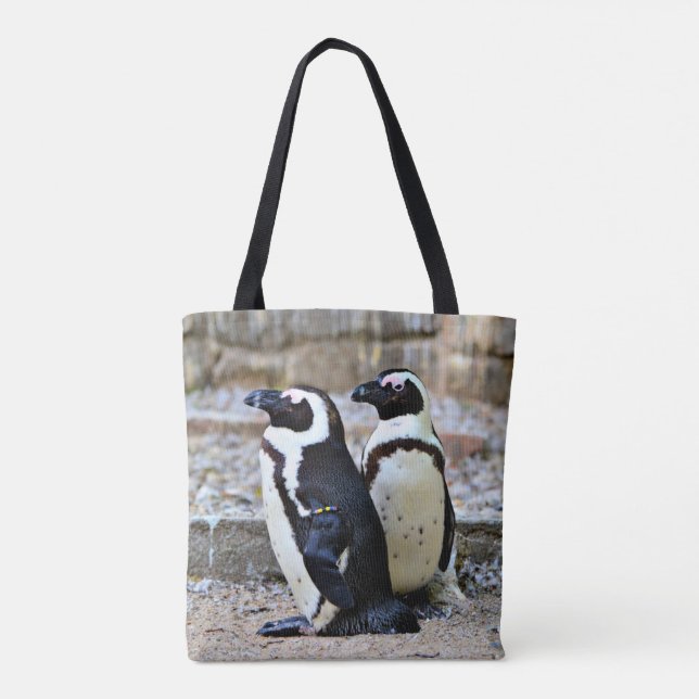 2 Penguins Tote Bag (Back)