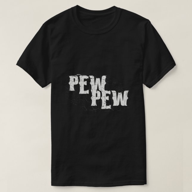 2 - Pew Pew - Morale Collectable Airsoft - Airsoft T-Shirt (Design Front)