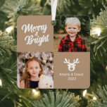 2 Photo Children White Christmas Ceramic Ornament<br><div class="desc">Perfect  Gift to add a festive touch to any Christmas gift you give.
6 Photo Collage Grandma Ornaments Christmas Red</div>