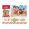 2 PHOTO CHRISTMAS POSTCARD :: merry & bright 3
