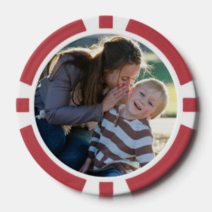 2 Photo Custom Poker Chips