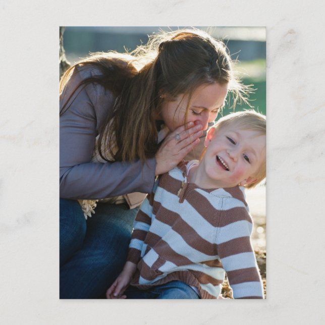 2 Photo Custom  Postcard (Front)