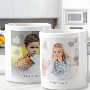 2 photo doublesided customisable mug