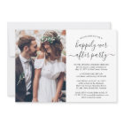 2 Photo Happily Ever After Party Wedding Reception