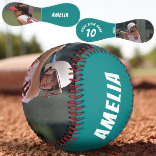 2 Photo Teal Player Number Team Name Softball