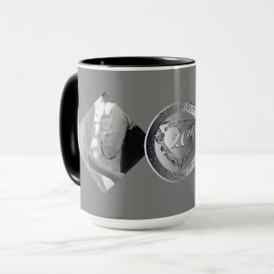 2 Photos 10th,20th,25th,70th Wedding Anniversary Mug
