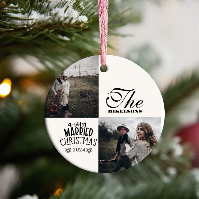 2 Photos A Very Married Christmas Ceramic Tree Decoration (Creator Uploaded)