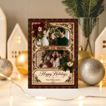 2 Photos Dark Coquette Victorian Botanical Christm