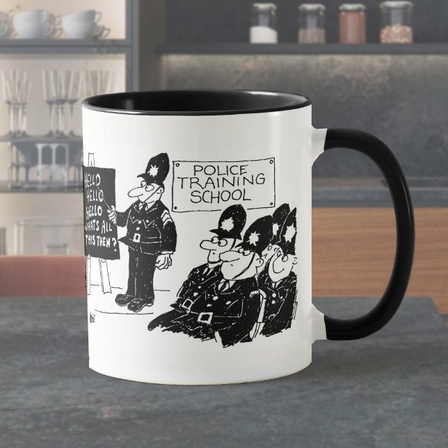 2 Police Cartoons Mug (Creator Uploaded)