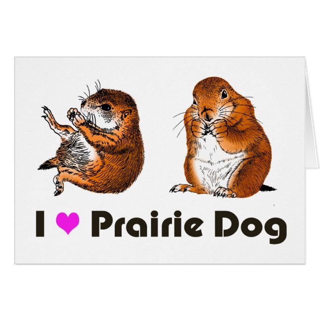 2 preirie dogs (Front Horizontal)