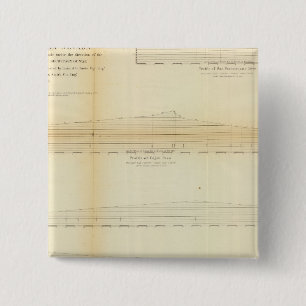 2 Profiles, passes in the Sierra Nevada 15 Cm Square Badge