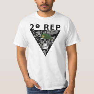 2 REP Skull Black T-Shirt