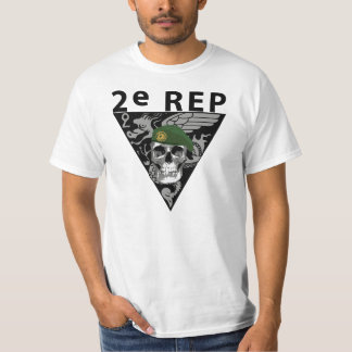 2 REP Skull Black T-Shirt