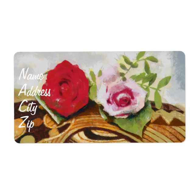 2 roses painting (Front)