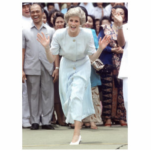 2 - Royal Wedding Diana's Joy Standing Photo Sculpture