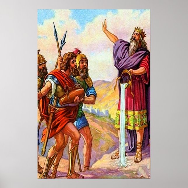 2 Samuel 23 David's Mighty Men poster (Front)