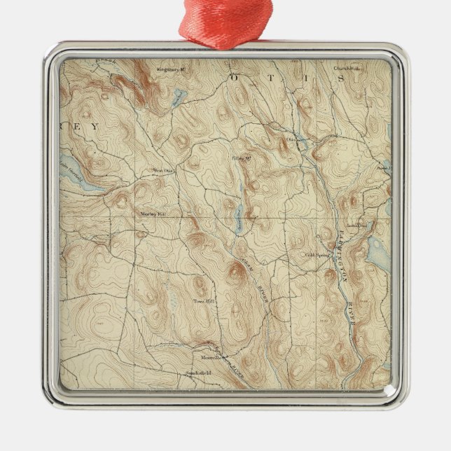 2 Sandisfield sheet Metal Tree Decoration (Front)
