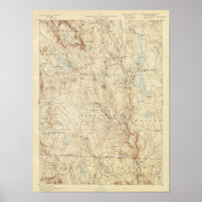 2 Sandisfield sheet Poster (Front)