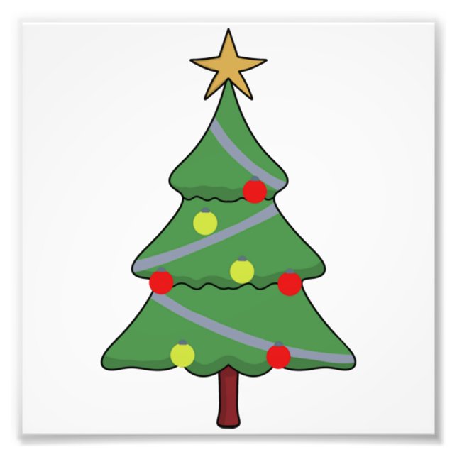 2 Shiny Brite Balls 221 Photo Print (Front)