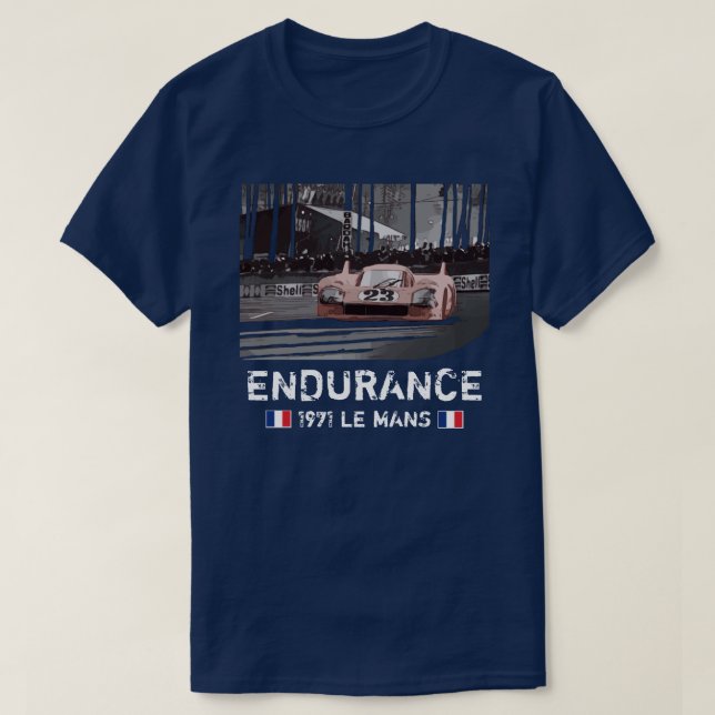 2-SIDED 1971 Racing T-Shirt (Design Front)