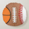 2 Sided 3 Sport Ball Pillow