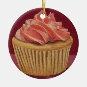2-Sided Cupcake Ornament