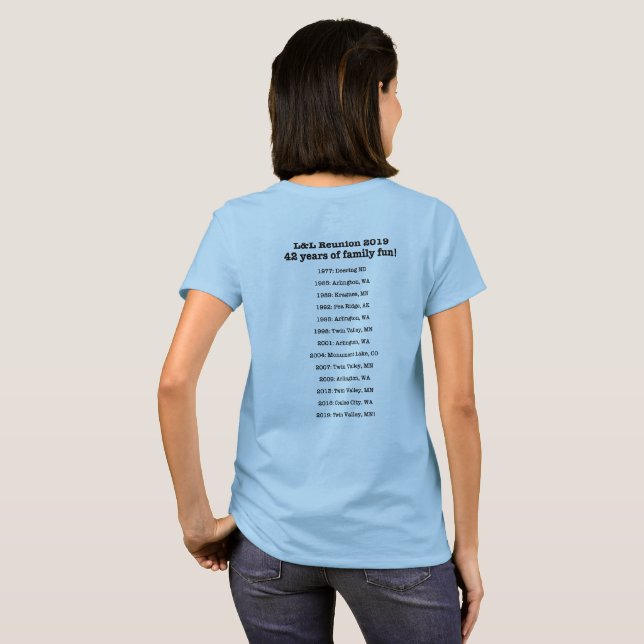 2-Sided Grey Logo Lapel T-Shirt (Back Full)