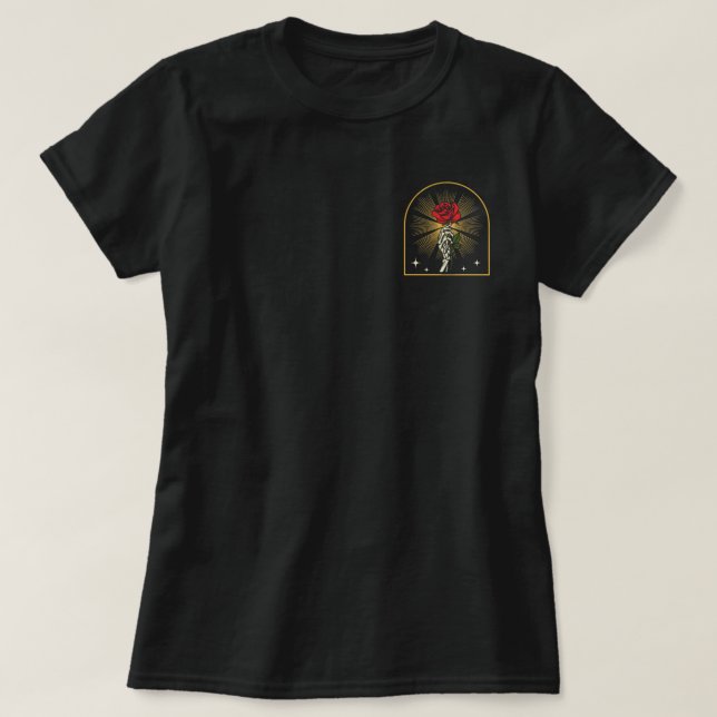 2 Sided Haunting Adeline Run Little Mouse Bookish T-Shirt (Design Front)