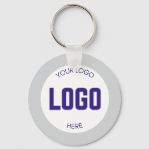 2 sided Logo on Clean Company Business  Key Ring