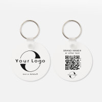 2 sided Logo & QR Code on Clean Company Business K