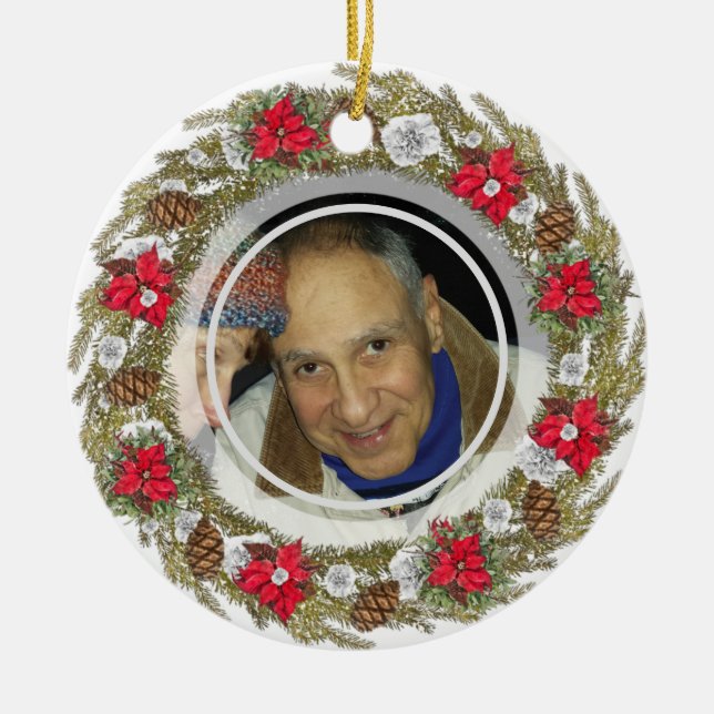 2 sided Memorial Christmas ornament (Front)