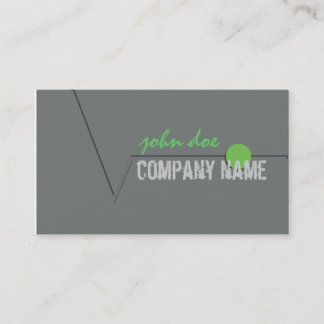 2 sided minimal business card