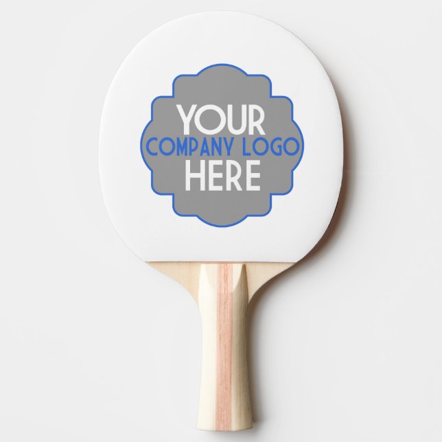 2 Sided Use Own Business Logo Custom Company Event Ping Pong Paddle (Front)