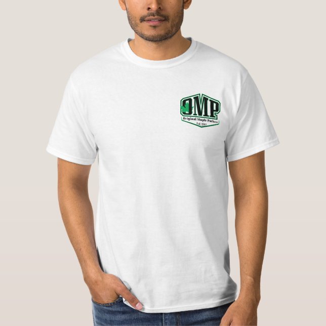 2-Sided White OMP T-Shirt (1963) (Front)